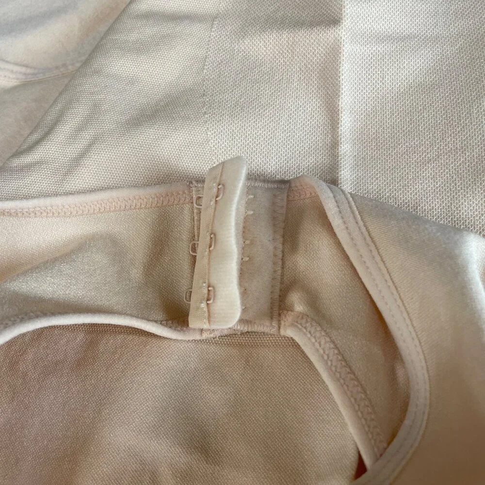 Shapermint Empetua Open Bust Bodysuit Shaper Panty Shapewear Tan Sz XXL 73003 - Picture 5 of 6